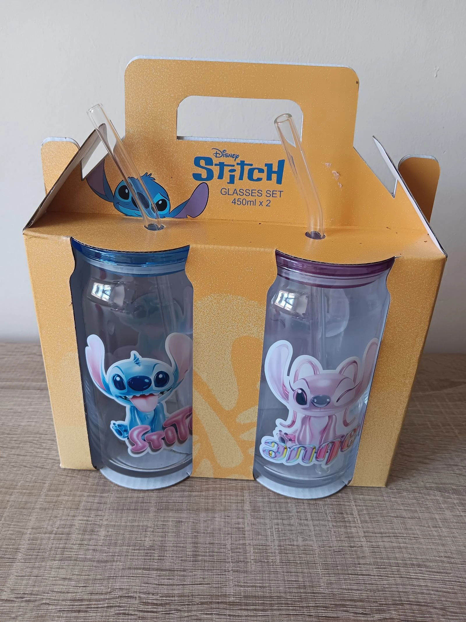 Vasos de Stitch nuevos de cristal – photo 2